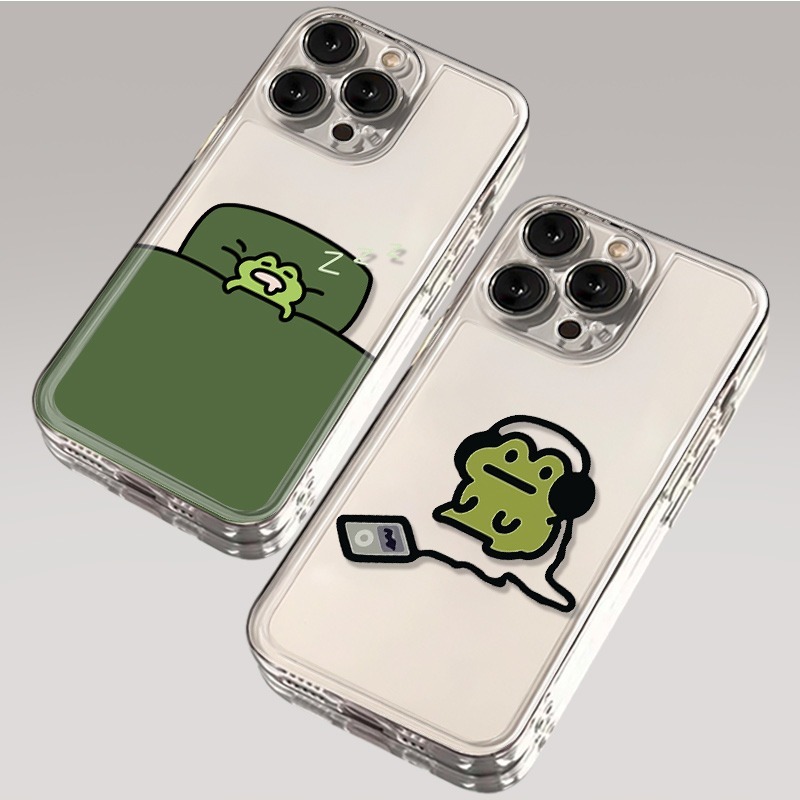 Samsung Galaxy S24 - Cartoon Sleep Frog Phone Case for