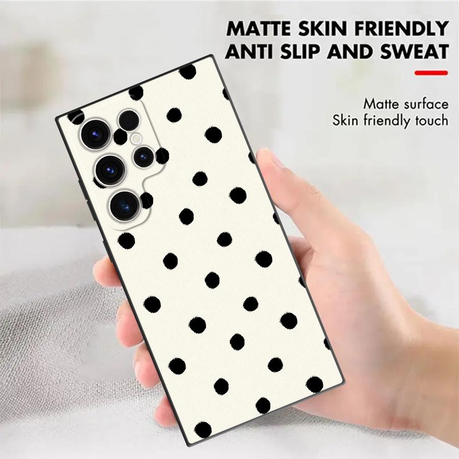 Retro Polka Dots Funda Phone C - огляд і ціна Samsung Galaxy S24