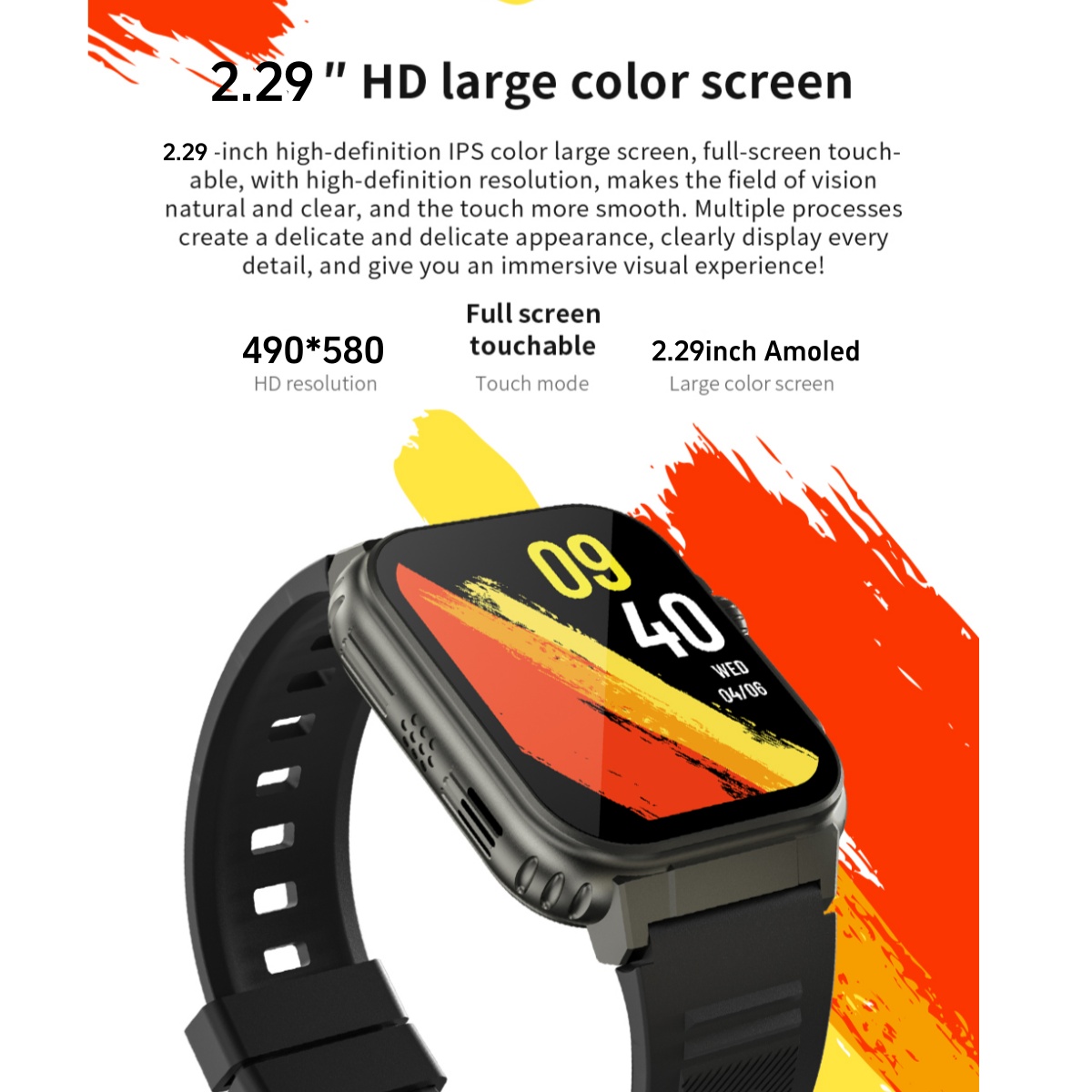 New DW100 Pro + Plus Smartwatc - огляд і ціна Fall Detection Watch