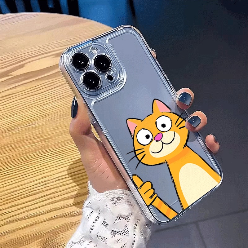 Cute Cartoon Orange Cat Phone  - огляд і ціна Xiaomi Redmi Note 14