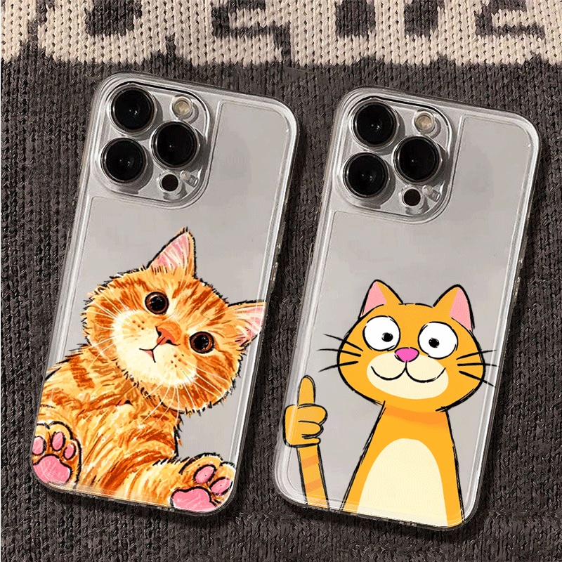 Cute Cartoon Orange Cat Phone  - огляд і ціна Xiaomi Redmi Note 14