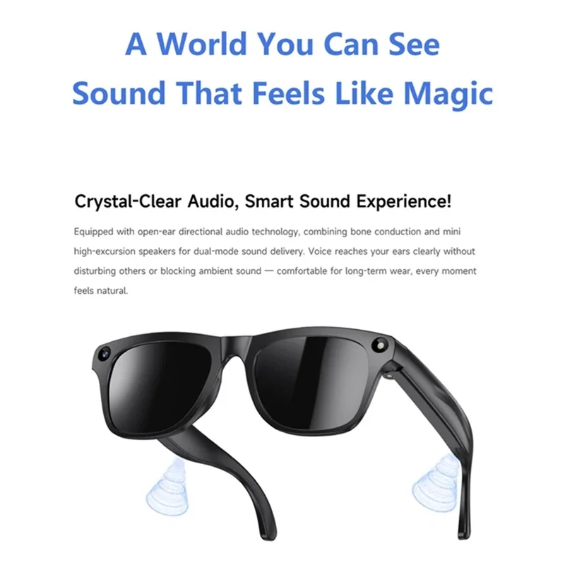 AI Smart Glasses 8K HD Photoch - огляд і ціна Smart Glasses Lens